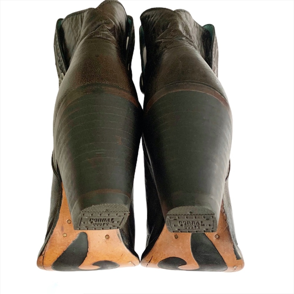 CORRAL Handcrafted Women’s Ankle Booties - Picture 4 of 7